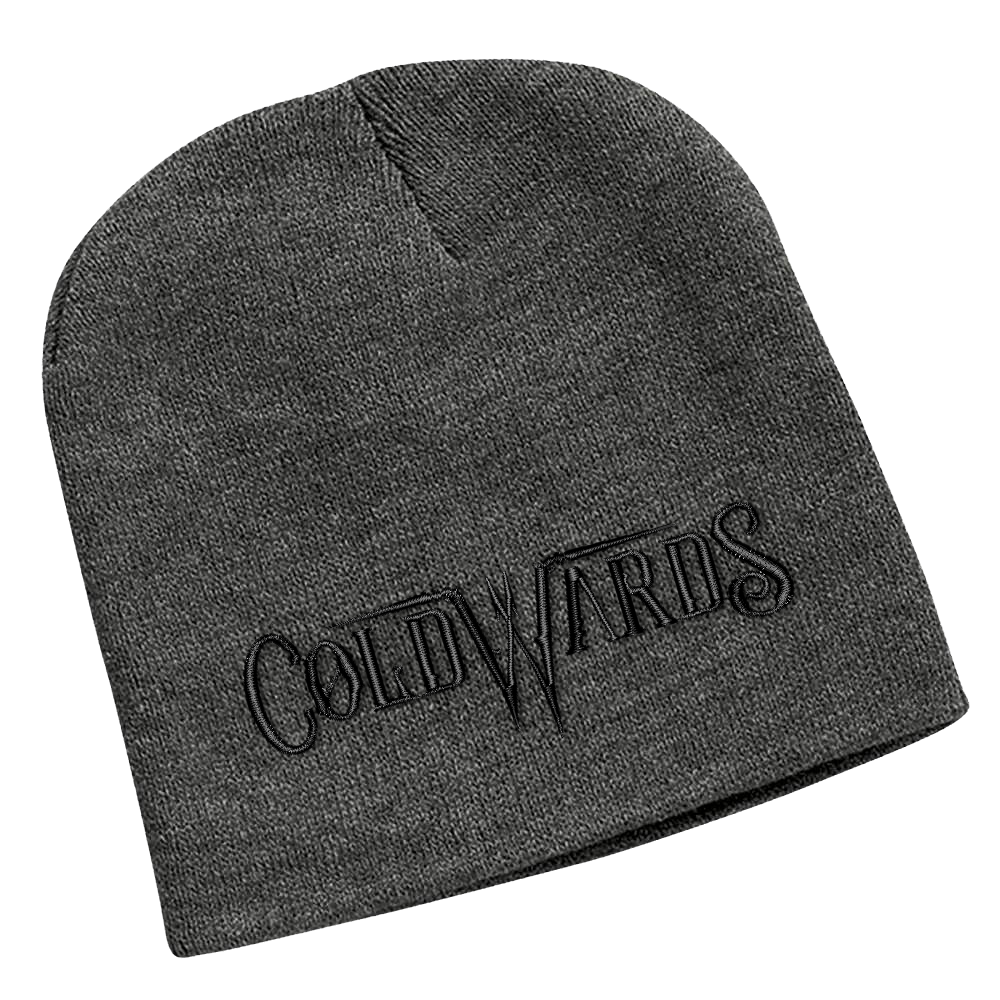 Coldwards 8" Charcoal Knit Cap